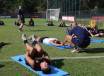 Gli allenamenti della squadra a Trigoria