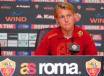 Il difensore della A.S.Roma Simon  Kjaer