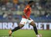 L'attaccante della AS Roma Stefano Okaka
