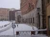 Neve su Piazza del Campo a Siena