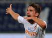 L'attaccante della Roma, Fabio Borini