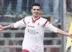 Il romeno Adrian Stoian con la maglia del Bari