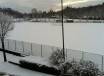 Trigoria sotto la neve