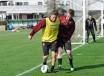 Totti e De Rossi si allenano a Trigoria