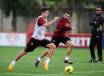 La Roma si allena sotto gli occhi di Luis Enrique