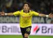 L'attaccante del Borussia Dortmund Lucas Barrios