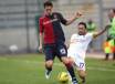 Davide Astori in un'azione di gioco con David Di Michele (Getty Images)