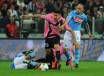 Borriello in azione ieri contro il Napoli (Getty Images)