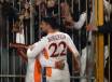Borriello e Pizarro durante un momento di esultanza quando erano alla Roma (Getty Images)