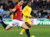 Fabio Borini in gol contro la Fiorentina in coppa Italia