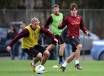 Simon Kjaer infortunato in allenamento