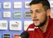 Mattia Destro con la tuta della Nazionale italiana