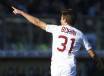 L'attaccante giallorosso Fabio Borini