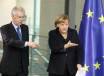 Mario Monti e Angela Merkel