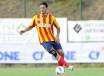 Il difensore del Lecce Stefano Ferrario