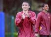 Marquinhos in allenamento