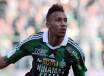 L'attaccante del saint Etienne Pierre Aubameyang