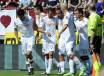 Pablo Daniel Osvaldo mentre festeggia il gol con i compagni