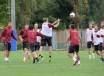 La Roma oggi in campo a Trigoria