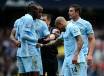 Kolarov con i compagni del City