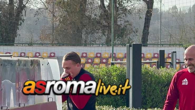Roma-Brighton, la rifinitura a Trigoria: recupero ufficiale - FOTO