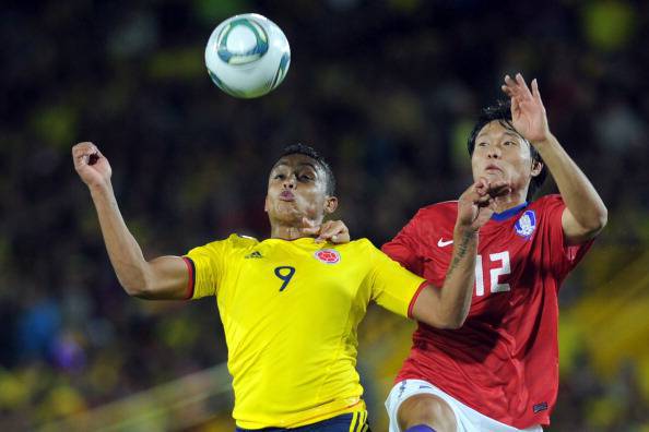 Muriel con la maglia della nazionale colombiana (Getty Images)