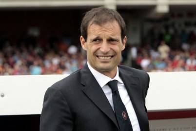 Il tecnico rossonero, Massimiliano Allegri