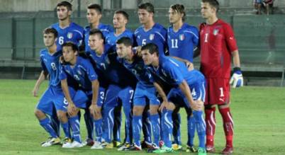 La selezione Under 18 azzurra