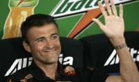 L'allenatore Luis Enrique