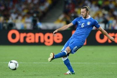 Italian defender Federico Balzaretti sho