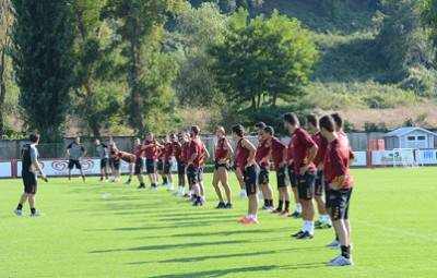 allenamento trigoria