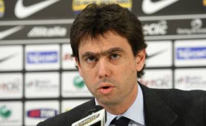 Andrea Agnelli. presidente bianconero