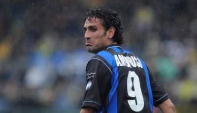 Nicola Amoruso, l' ex attaccante di Juventus, Torino e Atalanta