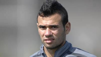 Il difensore della Roma Leandro Castan 