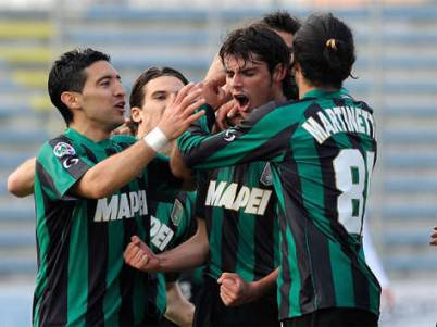 Il Sassuolo in testa