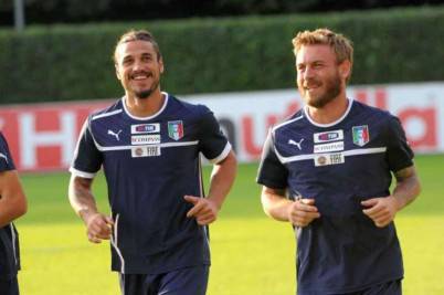 Daniele De Rossi e Pablo Osvaldo