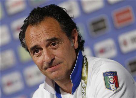 Il ct della nazionale azzurra Cesare Prandelli