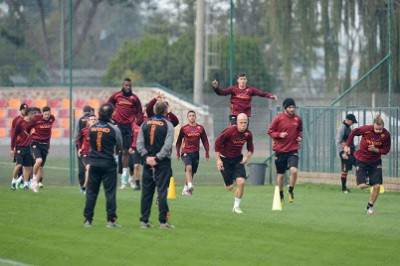 La Roma a Trigoria