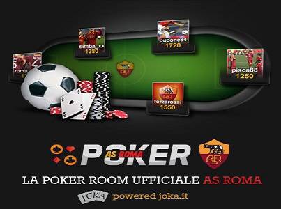 La nuova poker room della Roma