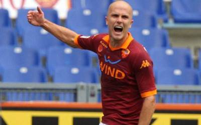 Il centrocampista giallorosso Michael Bradley 