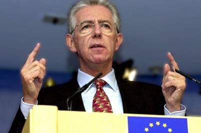 Il premier Mario Monti