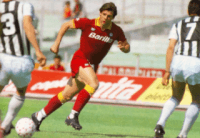 Sebino Nela ai tempi della Roma