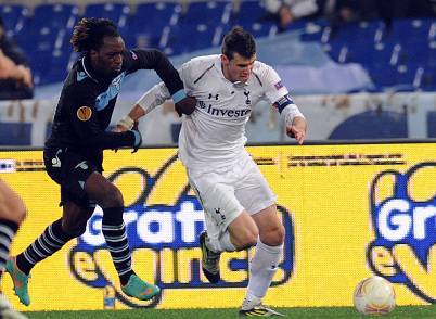 Un momento della gara tra Lazio e Tottenham del 22 Novembre scorso (Getty Images)