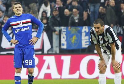 L'attaccante doriano Mauro Icardi (Getty Images)