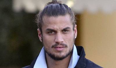 L'attaccante giallorosso Pablo Daniel Osvaldo