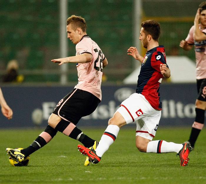 Un'immagine della partita tra Palermo e Genoa (Getty Images)