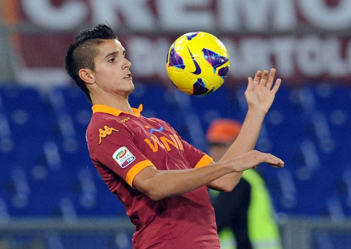 Il centrocampista della Roma Erik Lamela (Getty Images)