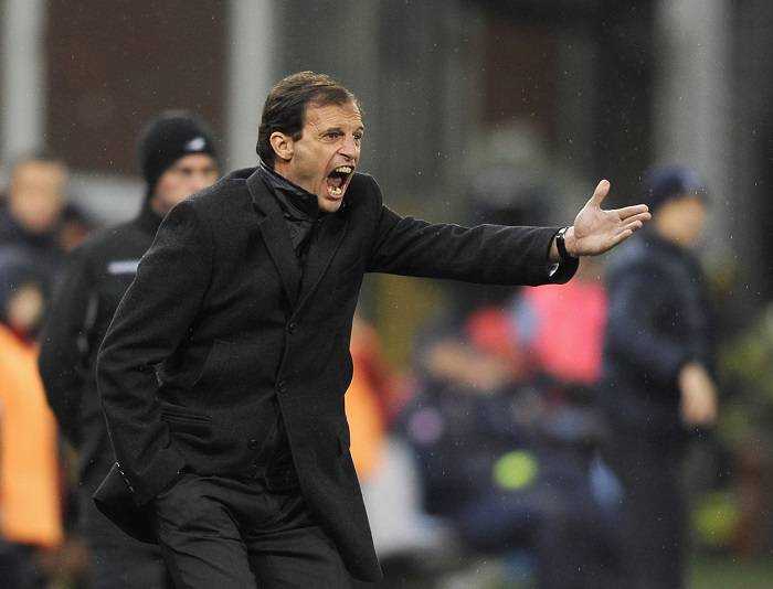 Il tecnico del Milan Massimiliano Allegri (Getty Images)