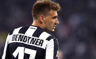 L'attaccante juventino Nicklas Bendtner