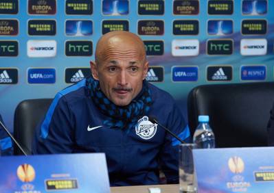 Il tecnico dello Zenit Luciano Spalletti